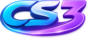 Logo resmi cs3 platform hiburan